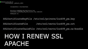 How to install SSL certificate Raspberry PI apache #ssl