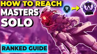 How to SOLO to Masters in Apex Legends Season 12 RANKED ! Diamond to Masters Ranked Guide !