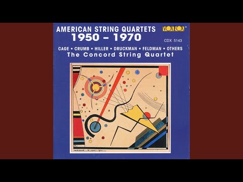 George Crumb / John Cage / The Concord String Quartet – Black