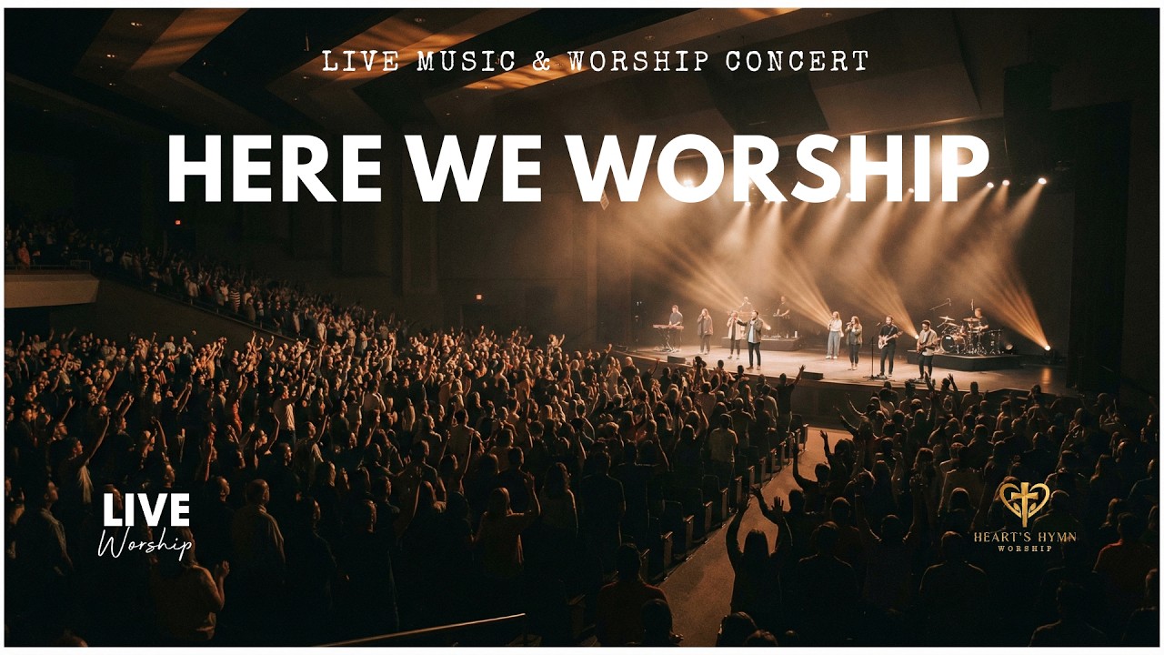 Here We Worship 🙌 Best Live Worship Moment | Hearts Lifted to God