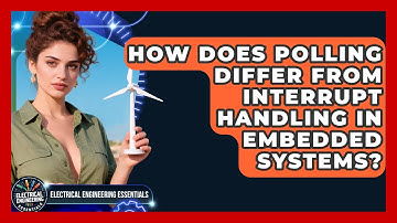 How Does Polling Differ From Interrupt Handling In Embedded Systems?