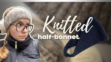 Knitting Tutorial – Cozy retro bonnet/headband