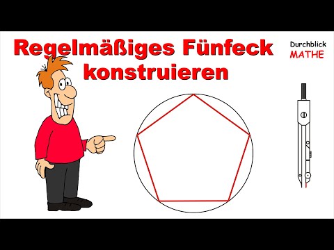 Video: Wie macht man mit einem Kompass ein perfektes Fünfeck?