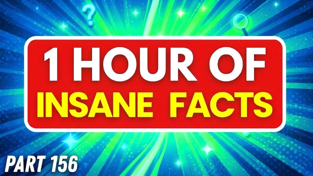 1 HOUR of INTERESTING FACTS That Will Blow Your Mind😲 - YouTube