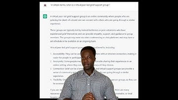 Grief FAQs: Artificial Intelligence(AI) Powered - "What is a Virtual Grief Support Group?"