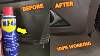How I Removed Car Scratches in Seconds with WD-40 | How to use WD-40 to remove car scratches screenshot 4