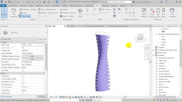 Revit Mass floor calculation