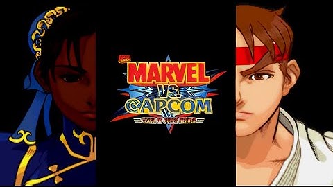 Marvel vs Capcom | Duo Team Attack | Shadow Lady & Ryu