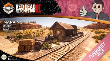 Tumbleweed Trainstation - MLO RDR2 RedM ∣ Spooni Mapping