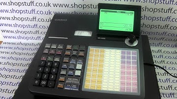 How To Use The PO (PAID OUT) Button To Open The Till Drawer On The Casio SEC450 or SEC3500