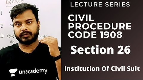 Section 26 Of Civil Procedure Code 1908