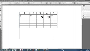InDesign Tabellen Praktijk4