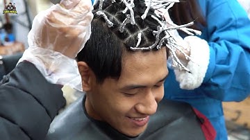 Hướng Dẫn Uốn Con Sâu / Kiểu tóc Layer / Thịnh Hành Nhất Năm 2021-TƯỜNG BARBER