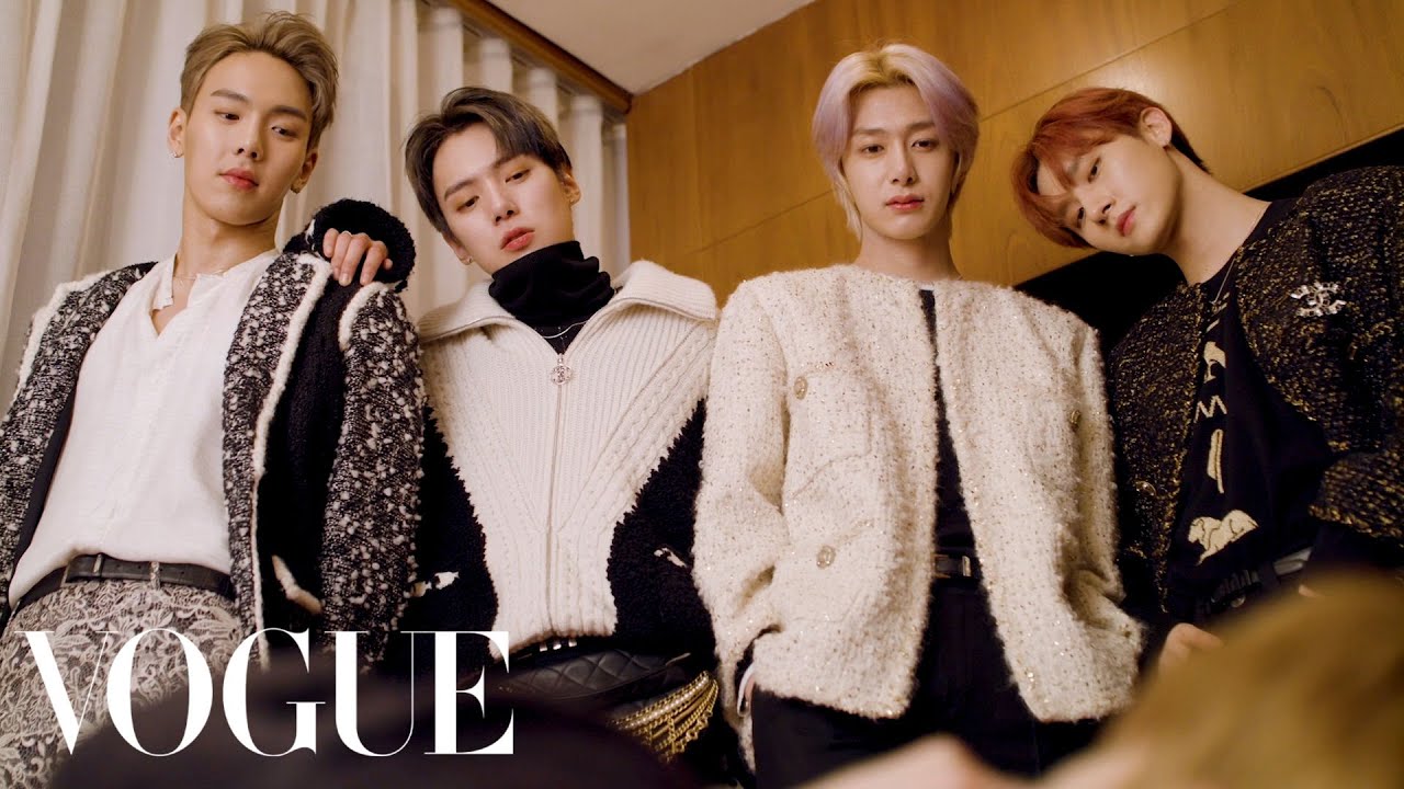 Monsta X Gets Ready For Their Surprise Chanel Performance