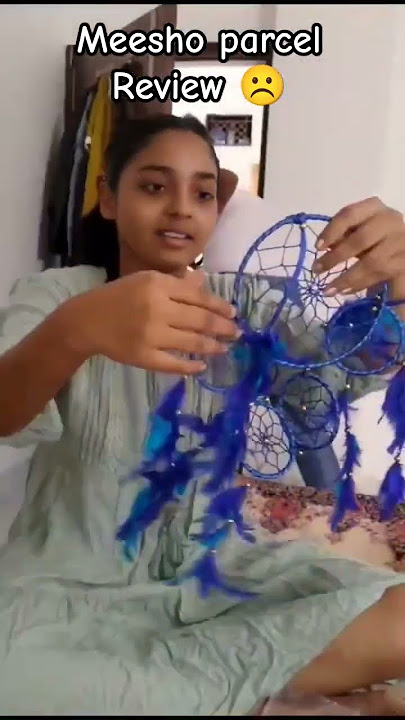 Dream catcher *cheapest* meesho parcel review #unboxing
