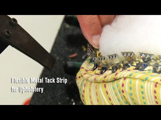 3 Types of Upholstery Tack Strips & How to Use Them