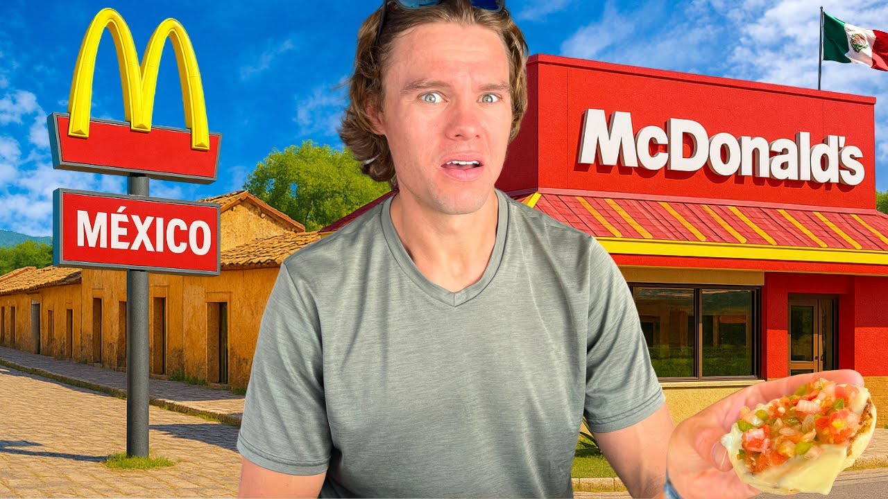 McDonalds in Mexico vs USA (NOT what we expected!)