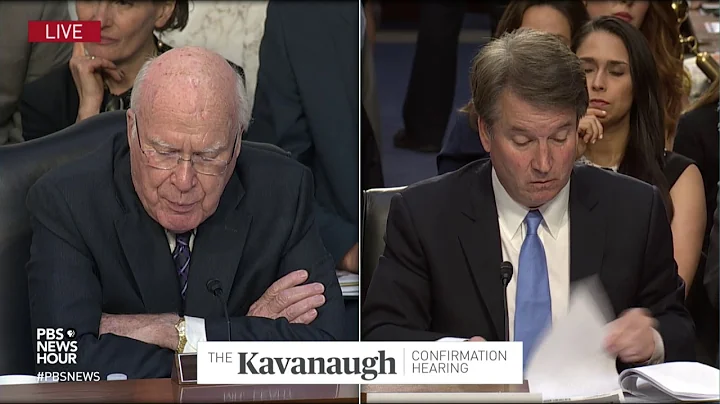 Leahy presses Kavanaugh on what he knew about Bush-era stolen emails