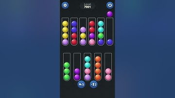 Ball Sort by Infinite Joy: Levels 7000, 7001, 7002