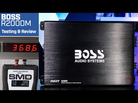 Boss Audio R2000M Monoblock Amplifier - 1500W RMS!!!???