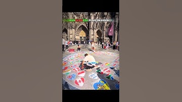 Bangladesh flag in koln..🇧🇩🔥