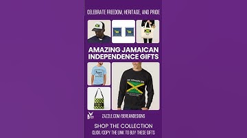 🎁 Amazing Jamaica Independence Gifts | Berean Designs on Zazzle #ytshorts