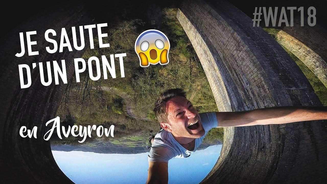 Saut à l’élastique en AVEYRON ! (Sainte Eulalie de Cernon) YouTube