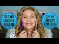 Luxury for Less Face Roller Dupe & Affordable Neck Firming Cream for Mature Women