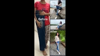 Quick & easy DISTRESS JEANS at home || funky jeans