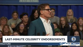 How celebrity endorsements may impact the election
