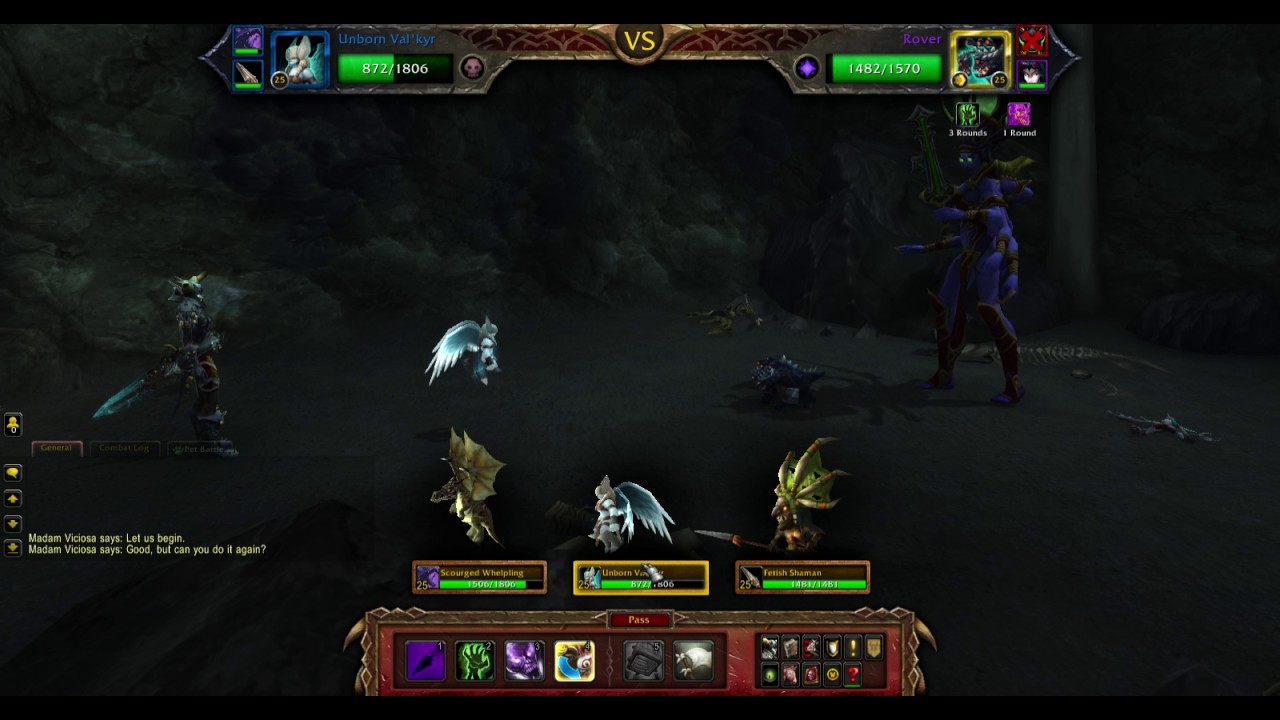 World of Warcraft Pet Battle World Quest: Madam Viciosa
