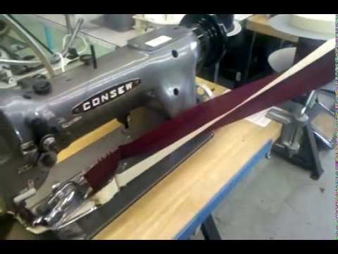 Consew 225 Alberoni Sewing Machine - YouTube