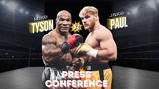 Mike Tyson vs Jake Paul Face Off