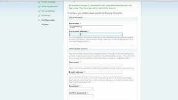 Installing Drupal 6 Locally Screencast - Part 3 Installation and Configuration