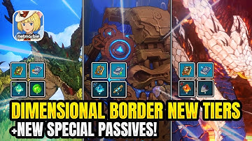 Dimensional Border New Tiers are SO HARD (Lv. 107~127)! + New Passives! 🤩 【Ni no Kuni: Cross Worlds】