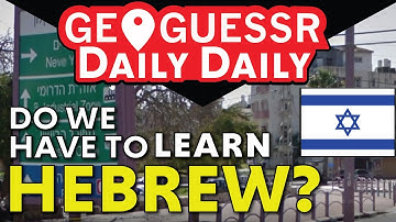 WE NEED TO LEARN HEBREW || GeoGuessr Daily Daily Challenge Co-op # 12