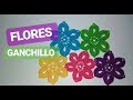 🌸🌼TURORIAL: COMO HACER FLORES A CROCHET. PASO A PASO, FACIL Y RAPIDO🌸🌼 |  knitting