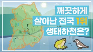 깨끗하게 살아난 전국 1위 생태하천은?