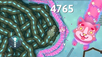 SNAKE. IO 🐍 CIRCLED TOP 01 SNAKE OF THE MAP WITH 14,000 SCORE 🐍 BEST GAMEPLAY OF ALL TIME