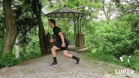 Split Stance Switch Jumps