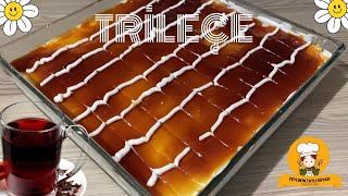 💯UNE TRANCHE NE SUFFIT JAMAIS 😍RECETTE DE TRILECHE ENTIÈREMENT MESURÉE