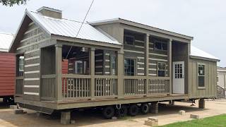 Why This 399 Sq Ft Park Model Feel Like a Rustic Under $37K