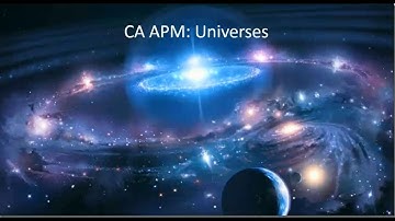 CA Application Performance Management: Universes