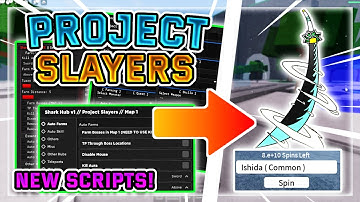 [WORKING] ROBLOX Project Slayers Hack Script GUI : Auto Farm, Kill Aura, Infinite Spins! *PASTEBIN*