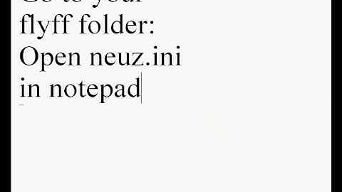 How to play flyff in window mode