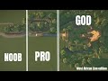 Noob vs pro vs god  african lion edition  planet zoo 