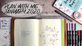 Plan With Me | Bullet Journal | January