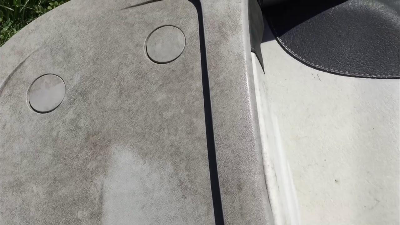 Boat seats mold and mildew removal YouTube