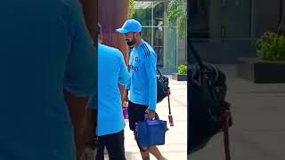 Indian cricket team at Guwahati cricket india virel cricketnews guwahati viratkohli iplsong