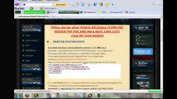 How to connect to a world of warcraft private server